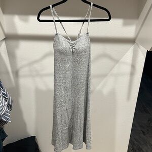 Uniqlo Gray Midi Dress